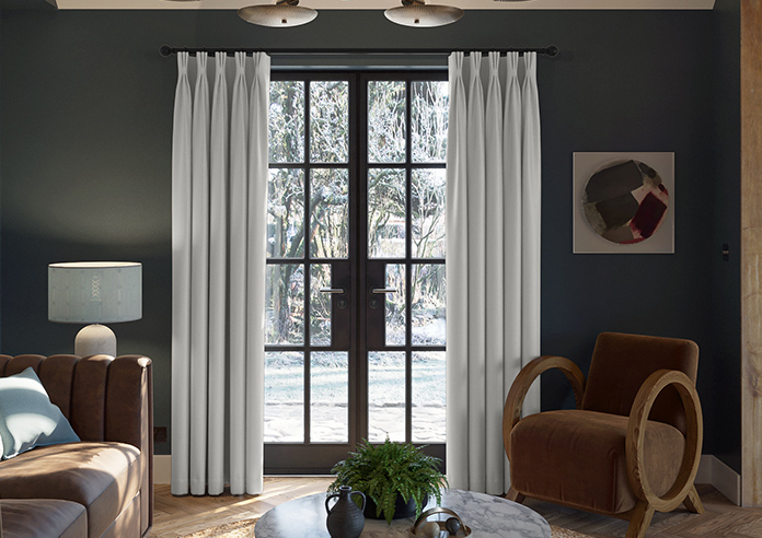 Loxley, Grey - Made to Measure Curtains - Image 3
